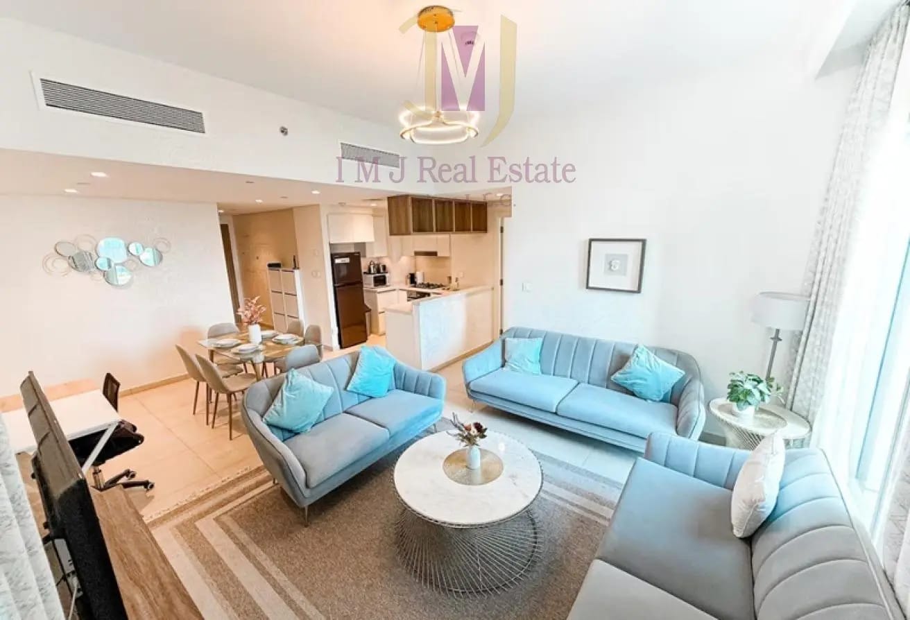 Furnished | Spacious 2BR | Burj Khalifa View