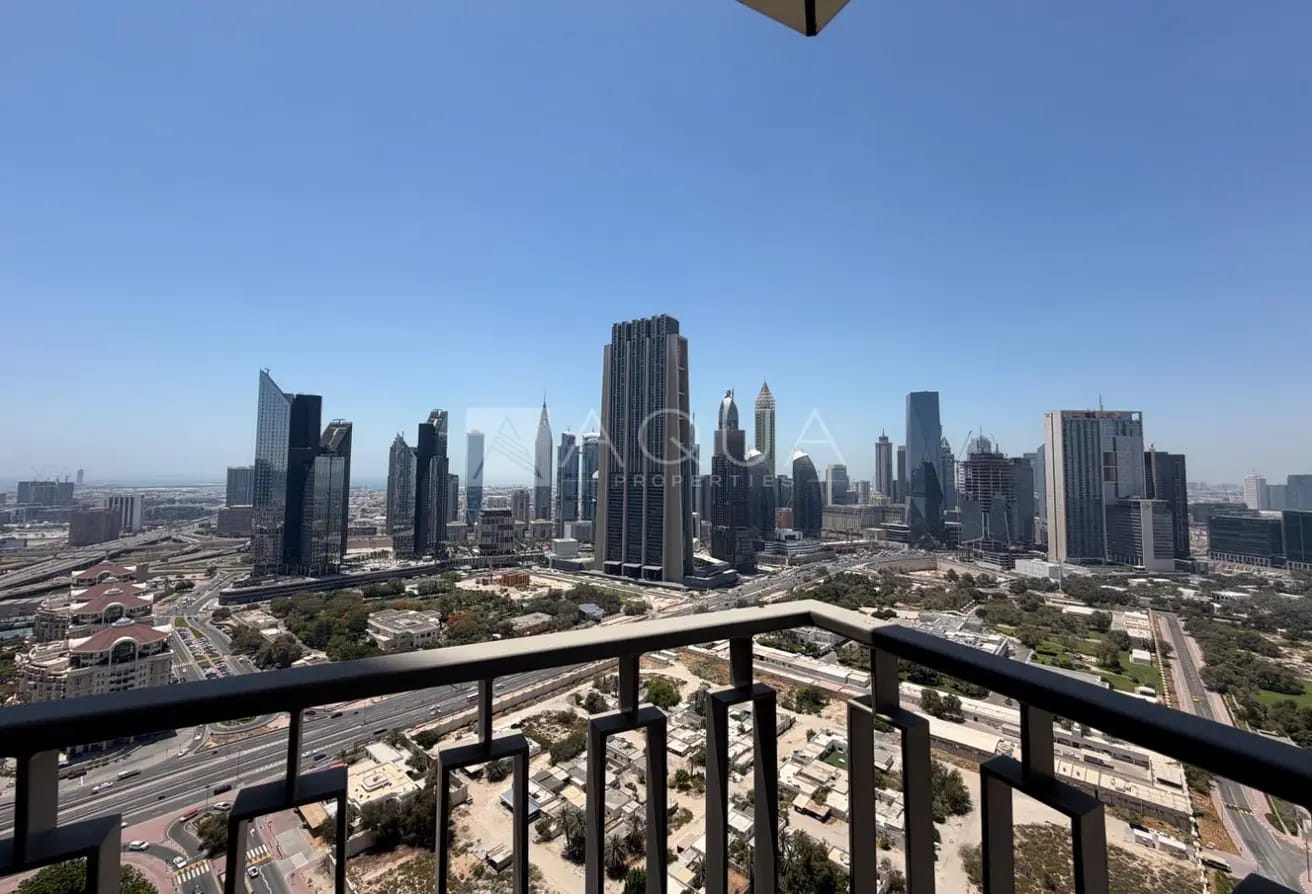 2BR High Floor | Vacant | DIFC, Creek & Sea Views