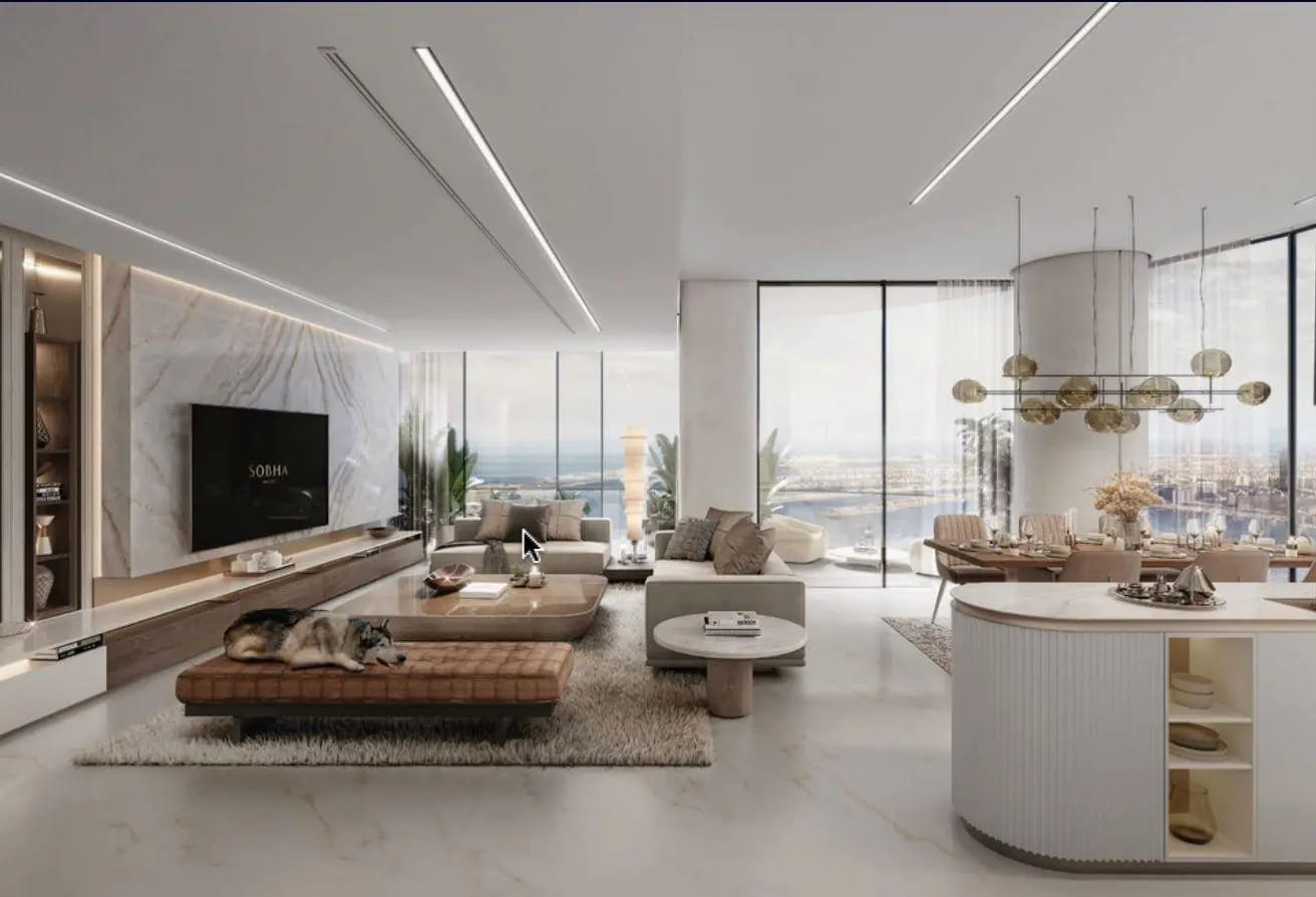Construction 26% / Q3 2027 / Sea & Marina Views
