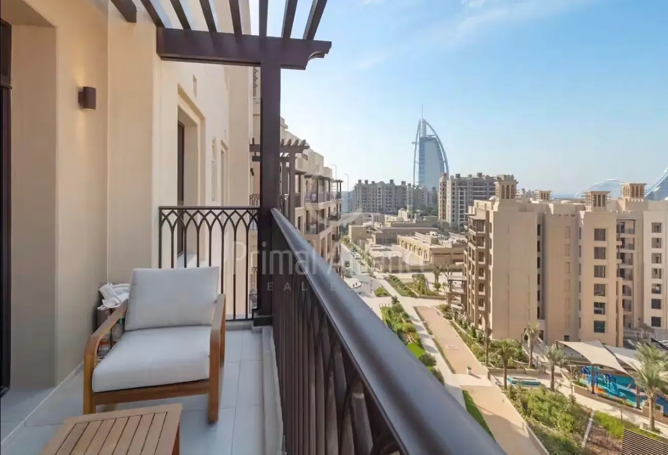 Burj Al Arab and Pool View | Vacant | Brand New