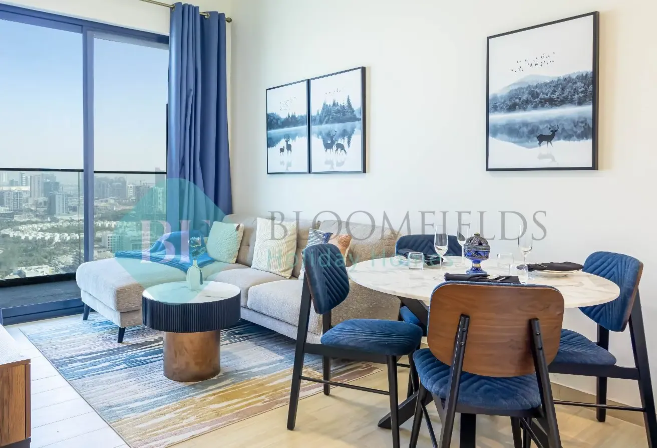 Modern 1BR | Binghatti Heights | 28th Floor